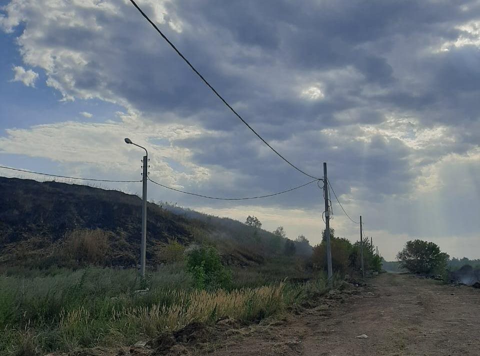 В Ульяновске зафиксировано дождевое облако с пылью
