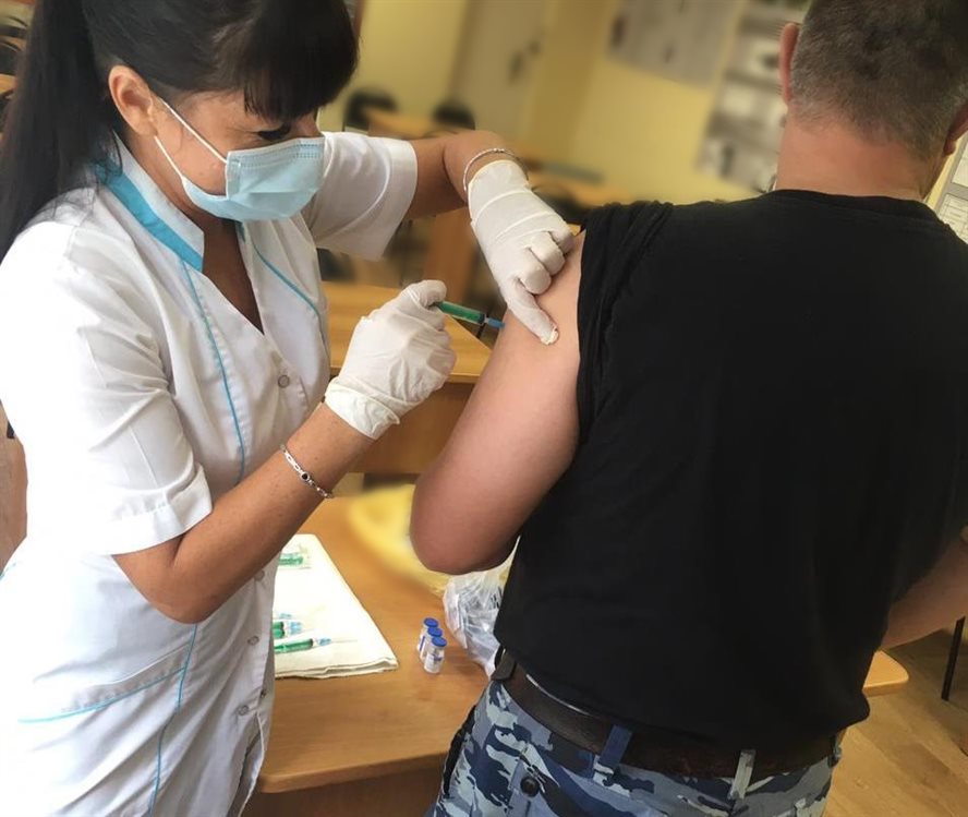 В Управлении Росгвардии по Ульяновской области начался этап ревакцинации личного состава