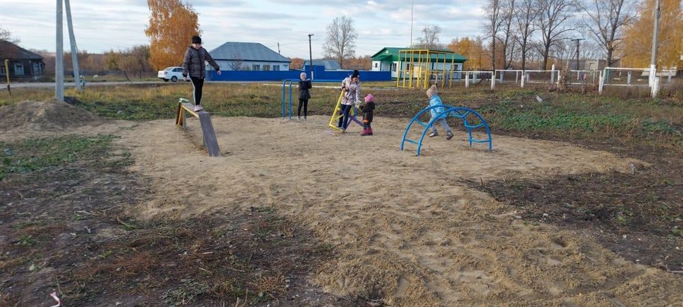 В Крутояре Ульяновской области благоустраивают парк