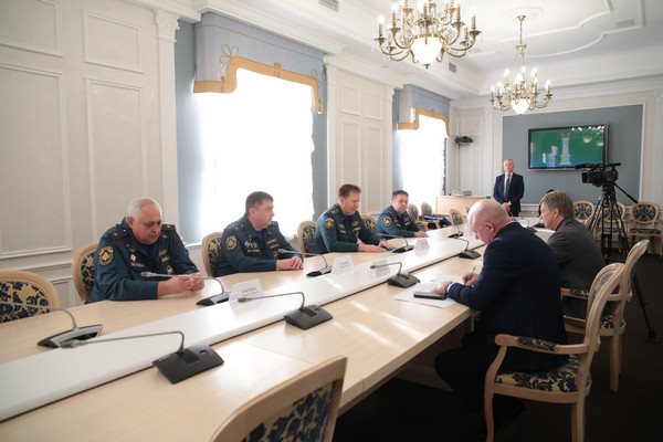 Глава региона встретился с новым начальником ГУ МЧС России по Ульяновской области