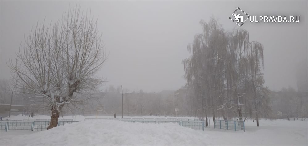 Синоптики прогнозируют прекращение снегопада в Ульяновской области, но ненадолго