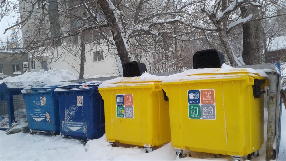 В Ульяновске усилили работу по очистке подъездов к контейнерным площадкам