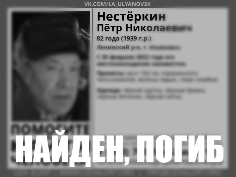 В Ульяновской области пенсионера нашли погибшим
