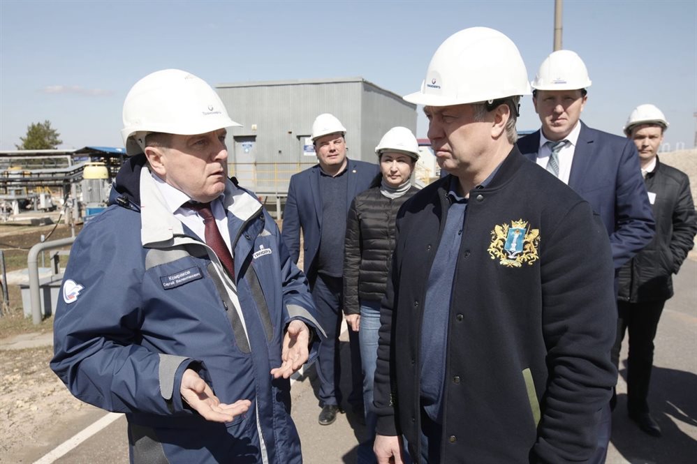 В Николаевском районе нефтеперекачивающую станцию оснащают отечественным оборудованием