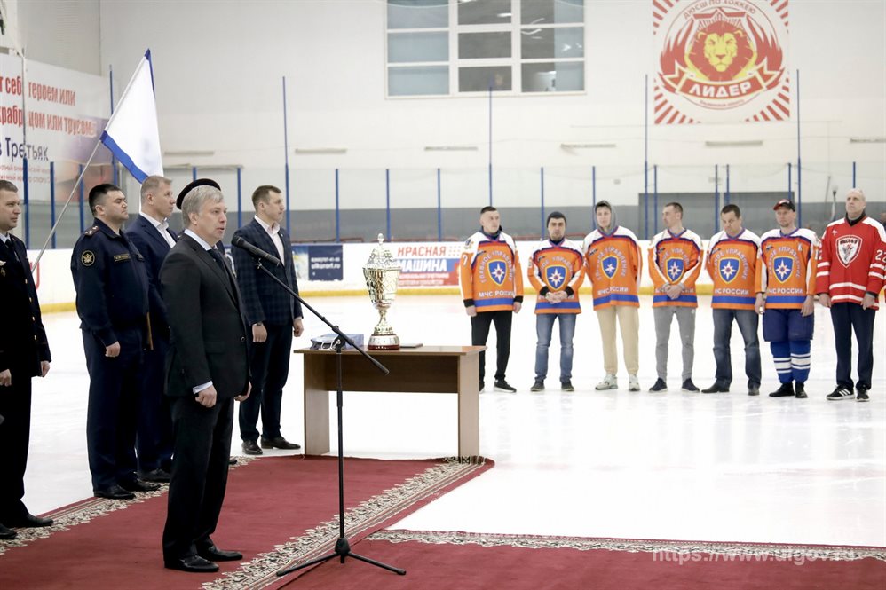В регионе стартовал турнир по хоккею с шайбой на Кубок общества «Динамо»