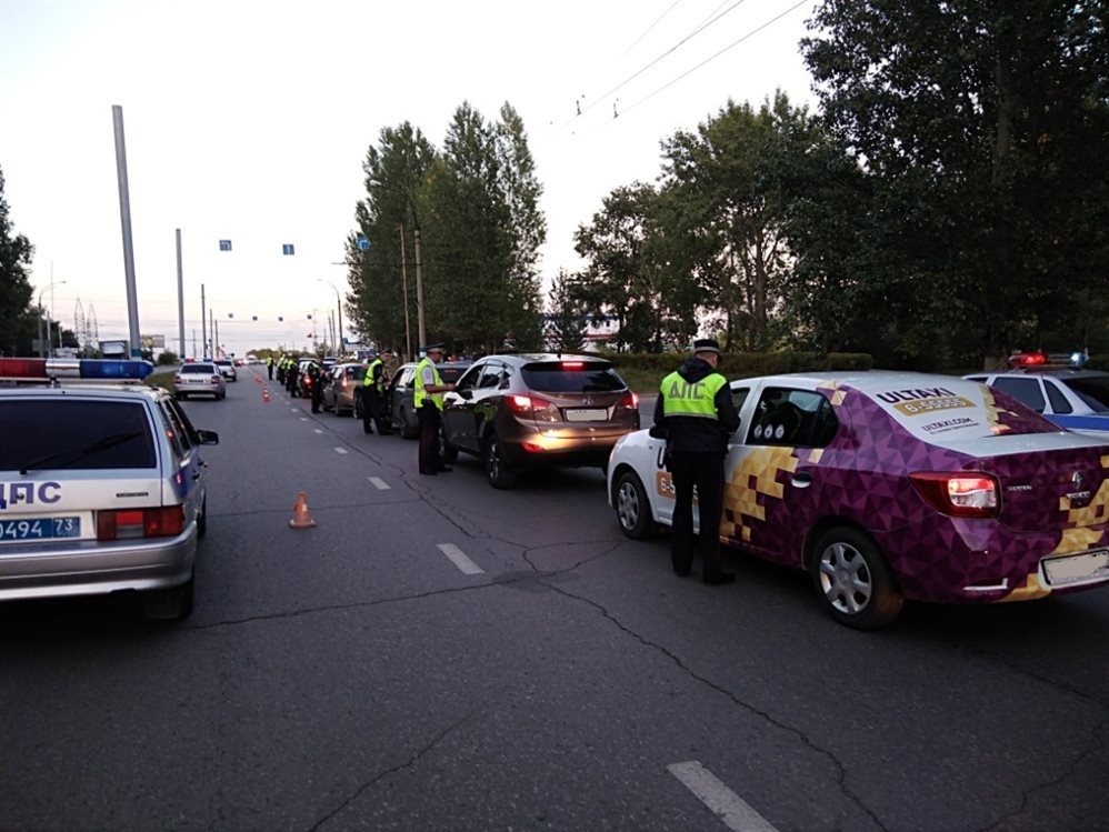 В Ульяновской области за пять дней поймали 75 пьяных водителей