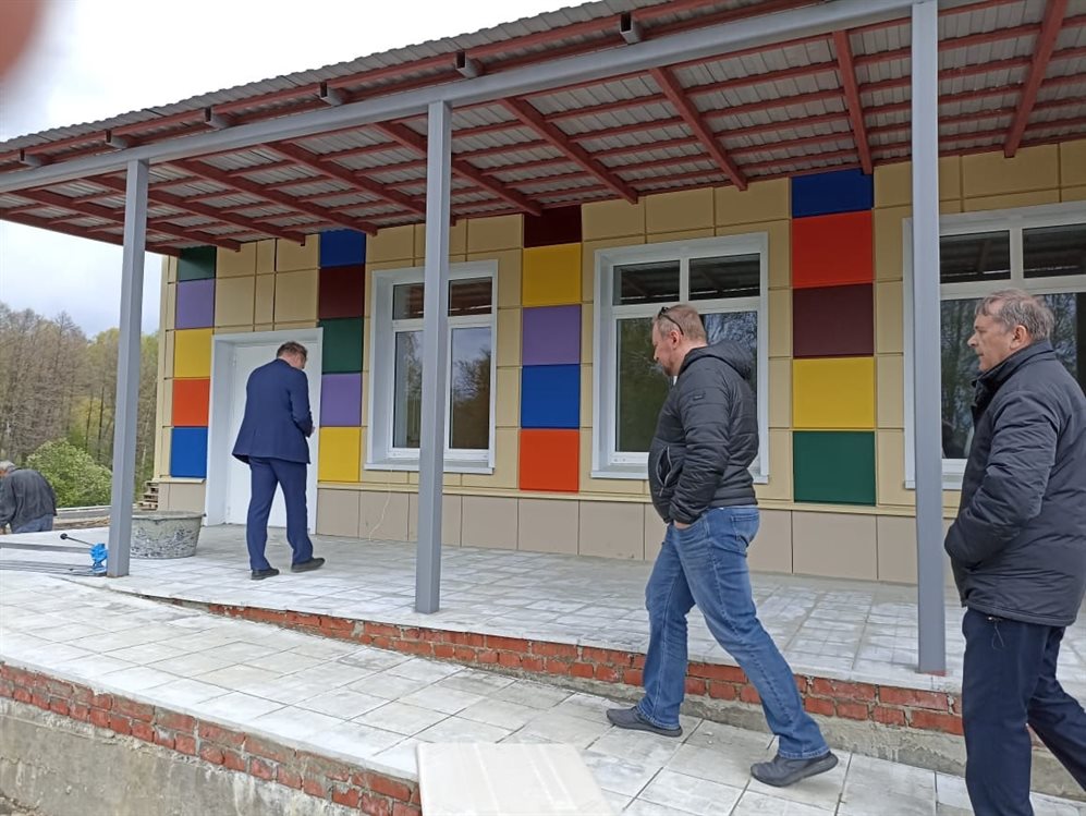 Детский сад в селе Сосновка будет достроен до 1 июня