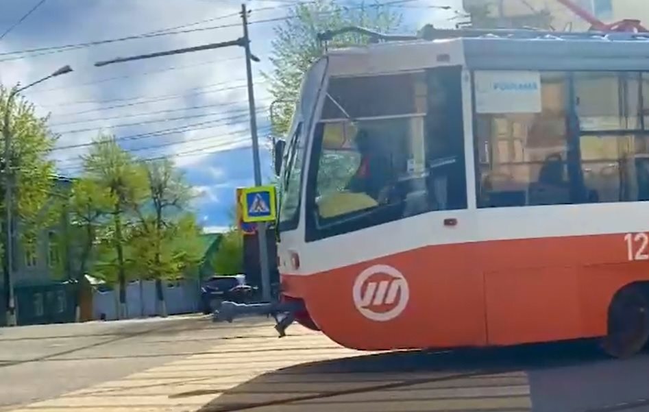 В ульяновских трамваях появятся тревожные кнопки