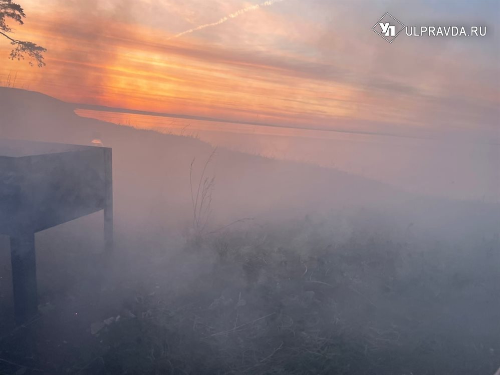 В воскресенье в Ульяновске тушили четыре пожара