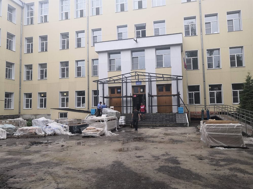 Капитальный ремонт в школе-интернате №26 Ульяновска завершится к 1 сентября