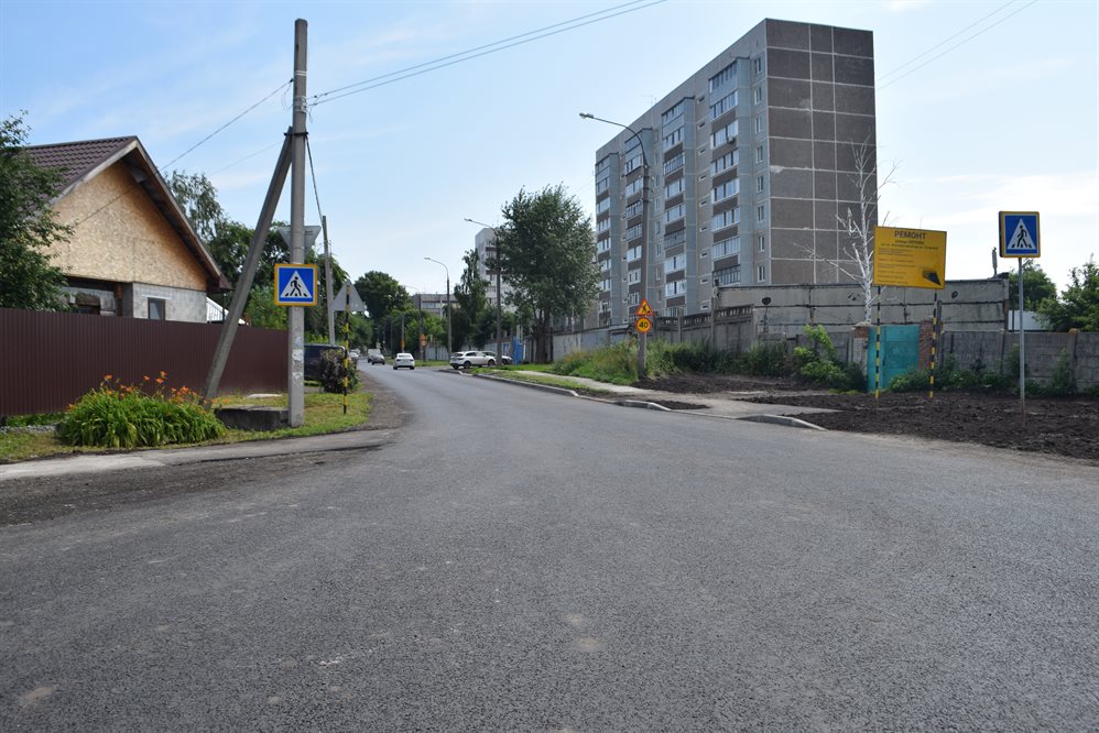 В областном центре завершают ремонт улиц Кооперативной и Орлова