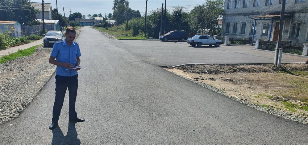 В Вешкайме после вмешательства прокуратуры отремонтировали дороги