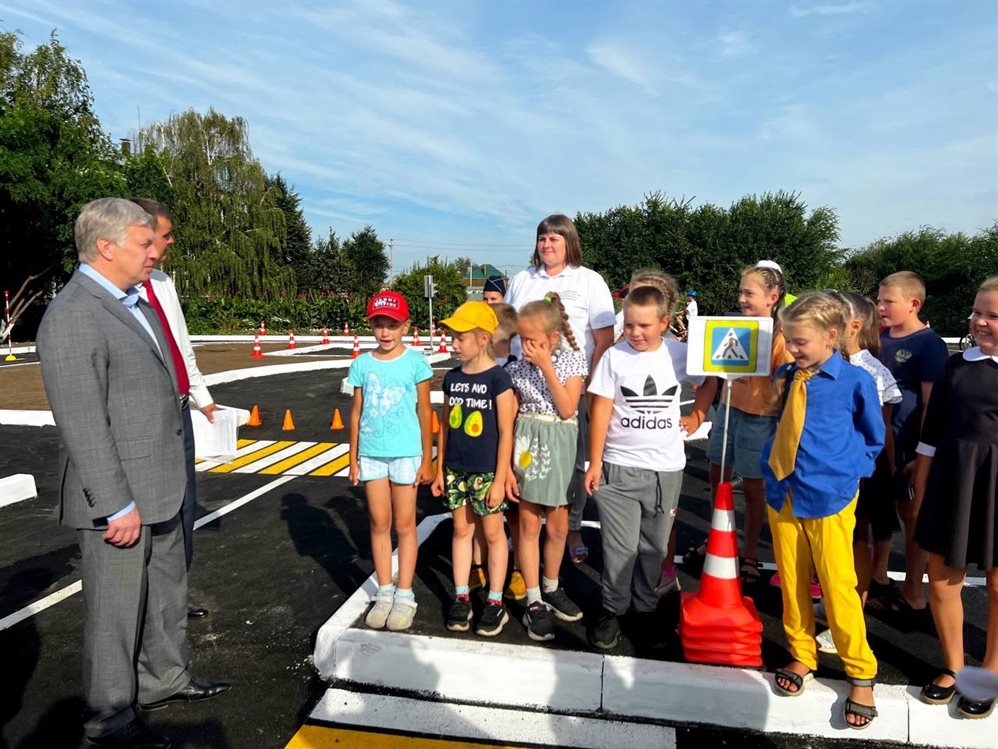 В Чердаклах создан детский городок безопасности дорожного движения