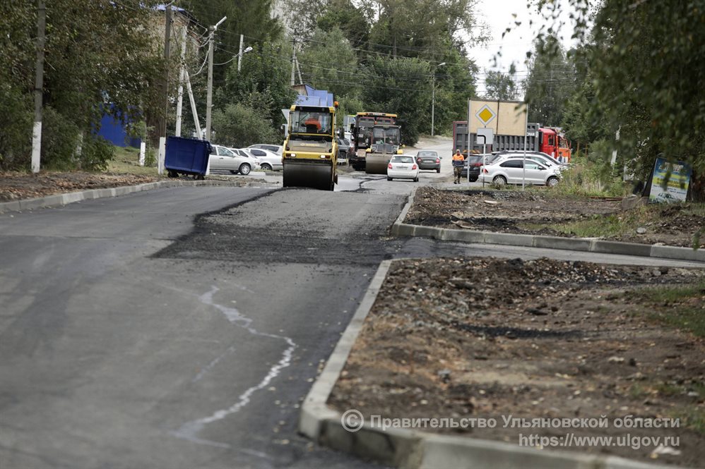В Барышском районе завершили ремонт дороги от села Акшуат до деревни Водорацкие Выселки