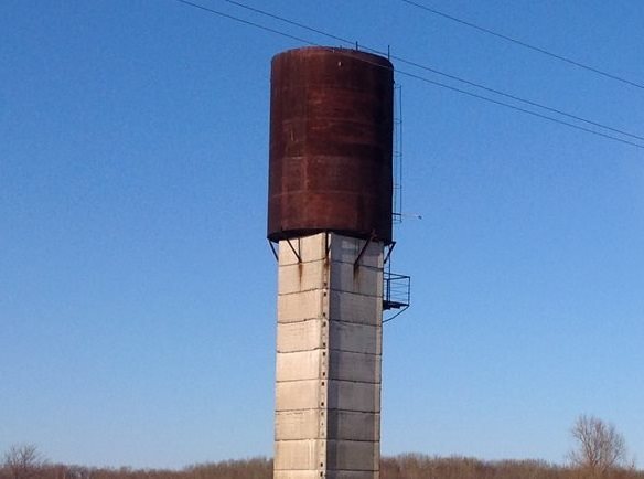 В Ульяновском гарнизоне прочистили водонапорную башню