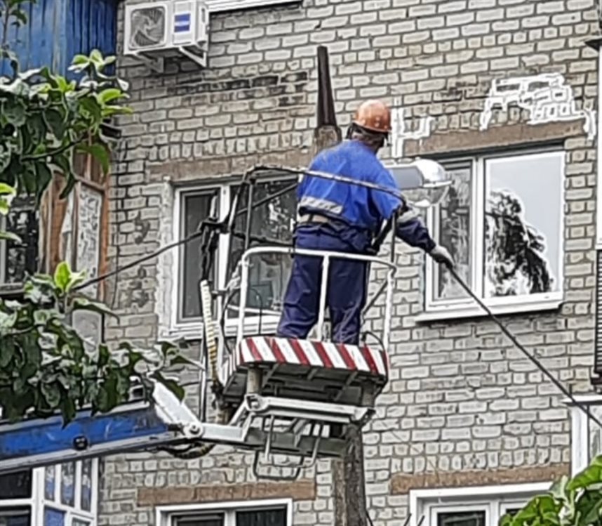 За неделю в Ульяновске восстановили освещение на 45 улицах