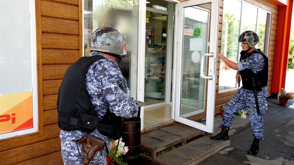 Ульяновские росгвардейцы задержали подозреваемого в мелком хищении