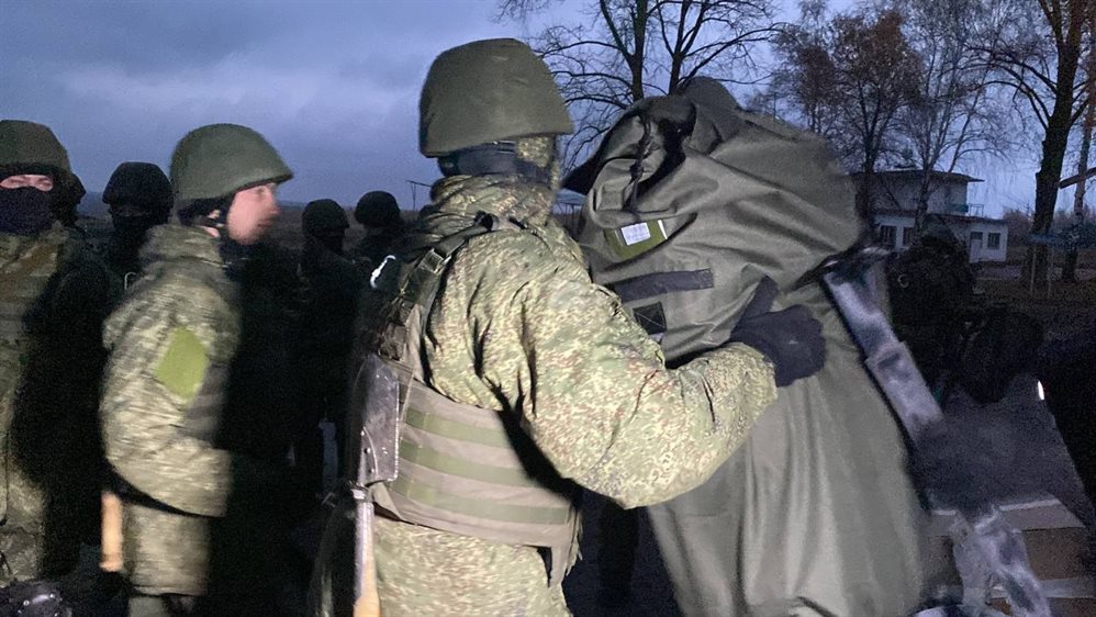 Ульяновские мобилизованные получили комплекты дополнительной экипировки