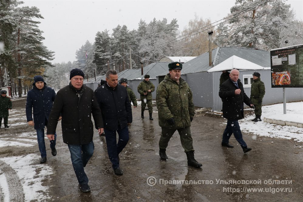 Воинские части Ульяновской области посетил заместитель полпреда Игорь Паньшин
