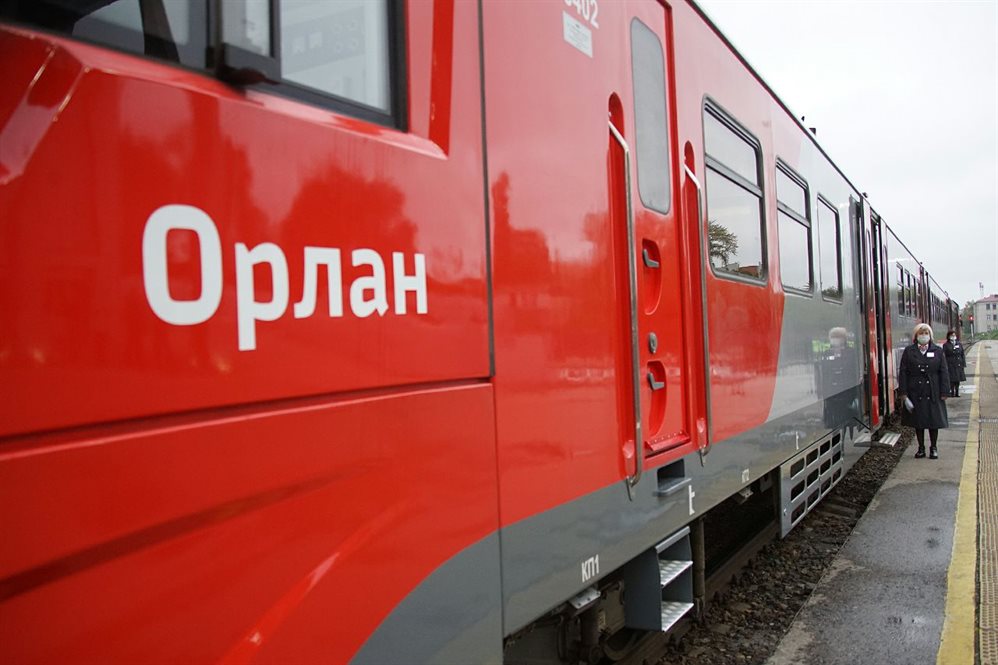В Ульяновской области скоростной поезд «Орлан» начал ходить по новому расписанию