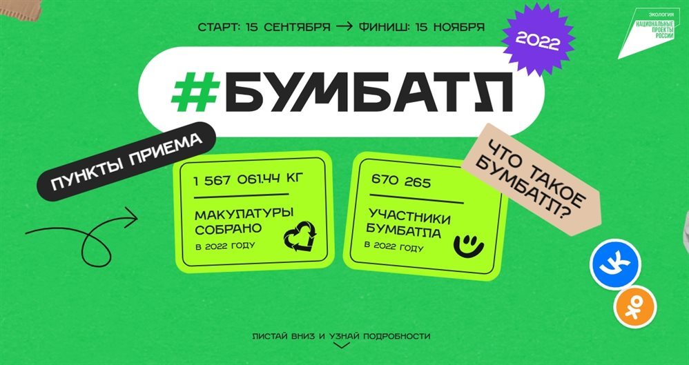 Школы Ульяновска присоединились к всероссийской акции «БумБатл»