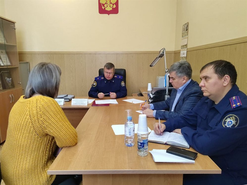 Главный следователь региона и заместитель главы Ульяновска провели приём граждан