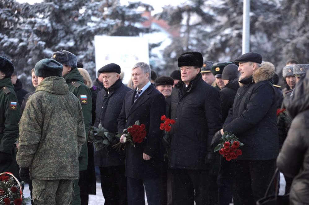 В Ульяновске почтили память Неизвестного солдата