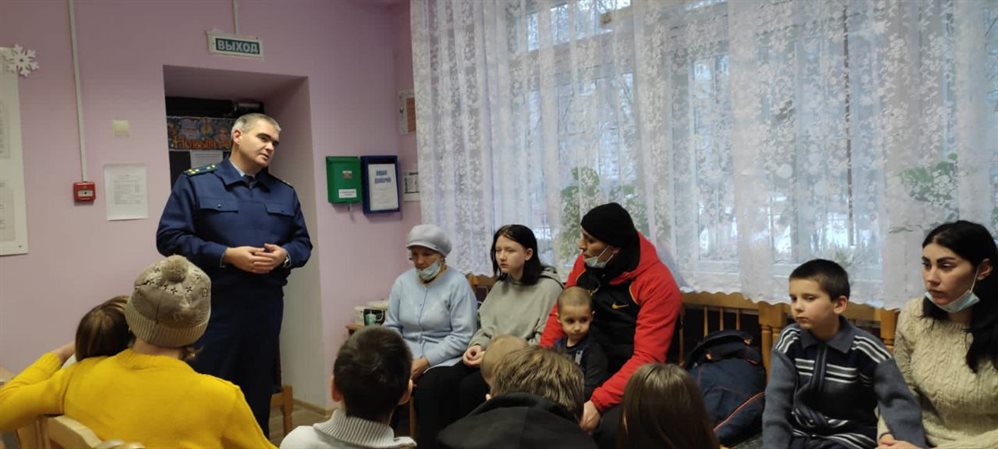 Прокурор Засвияжского района рассказал о своей работе воспитанникам социально-реабилитационного центра «Открытый дом»