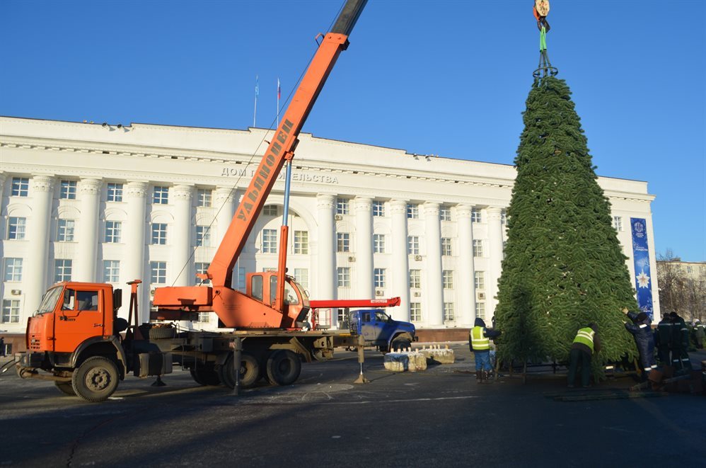 25 декабря на Соборной площади Ульяновска откроется главная ёлка города