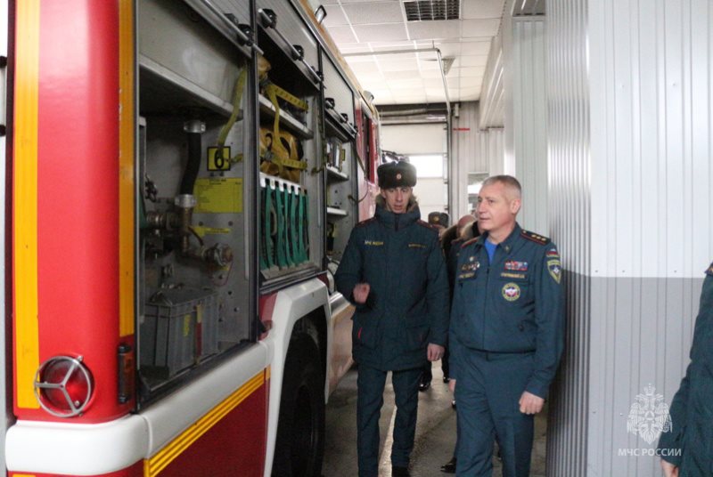Замминистра МЧС России Супруновский проверил в Ульяновской области безопасность