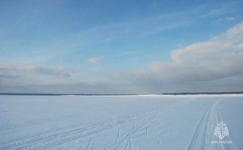 МЧС: толщина льда на Волге достигла 39 сантиметров, на Свияга - 25