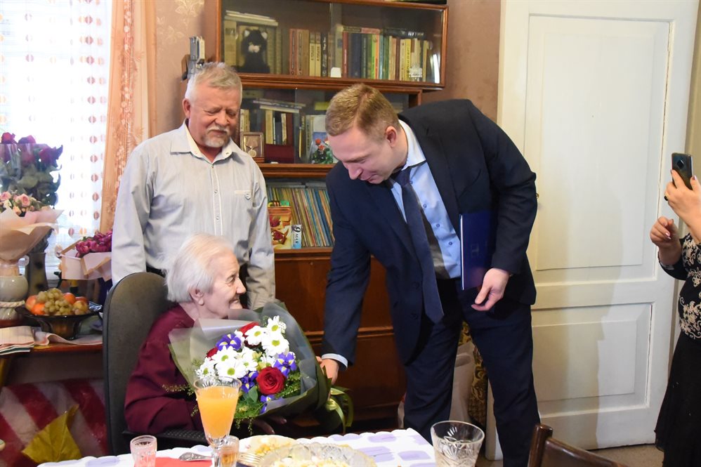 Жительнице Ульяновска сегодня исполнилось 100 лет