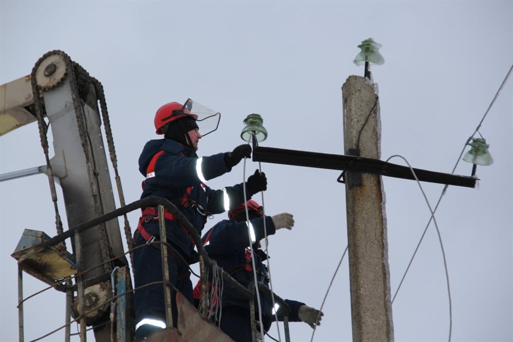 Энергетиков ульяновского филиала «Россети Волга» поблагодарили за помощь в восстановлении электроснабжения в Чувашии
