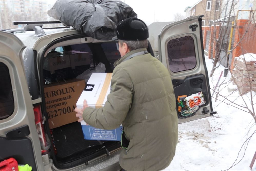В Ульяновске работают пункты приёма гуманитарной помощи для мобилизованных
