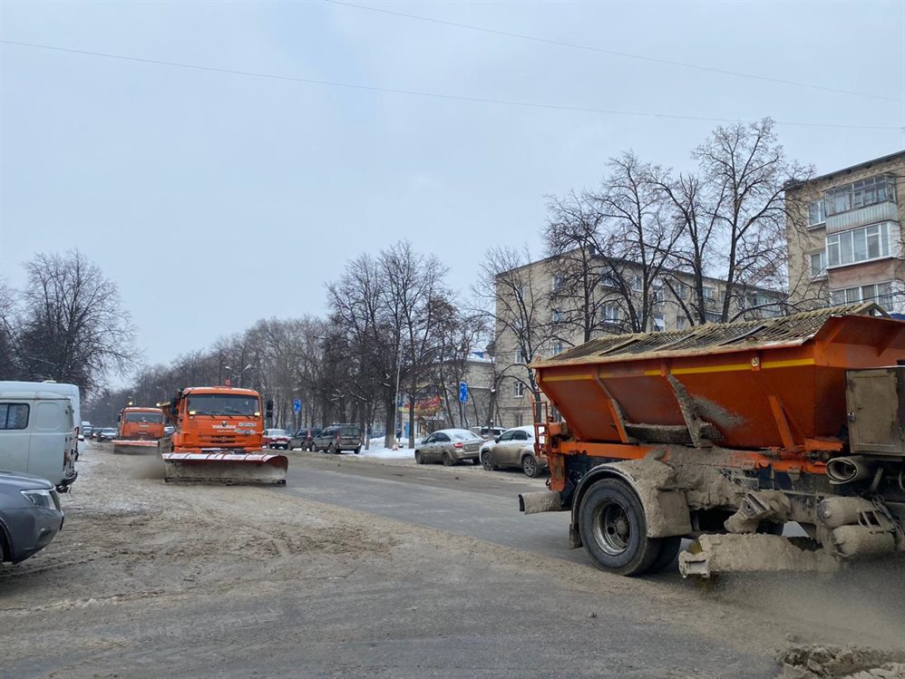 Администрация Ульяновска обещает сегодня чистить город от снега