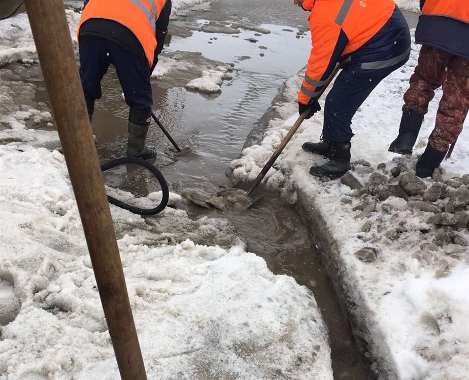 Ульяновские дороги готовят к таянию снега