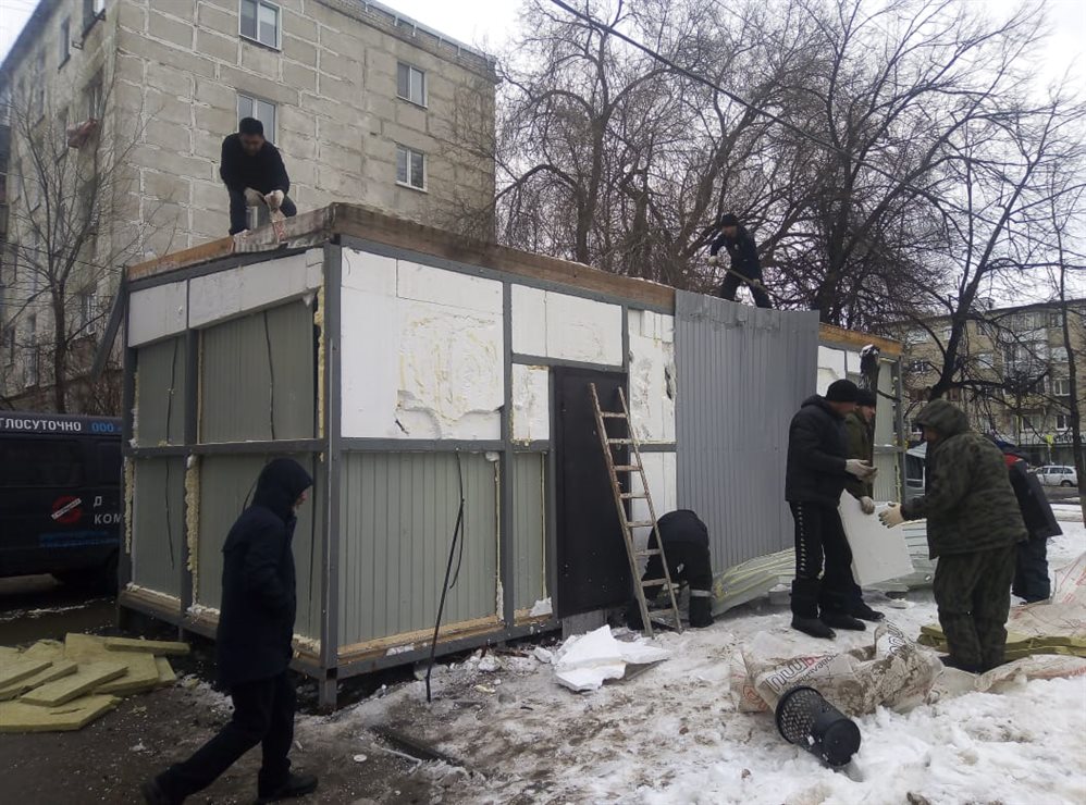 Из охранных зон теплосетей в Ульяновске демонтируют 318 объектов