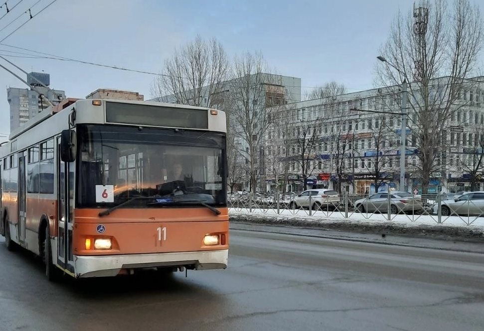 В Заволжье троллейбусы временно изменят схему движения