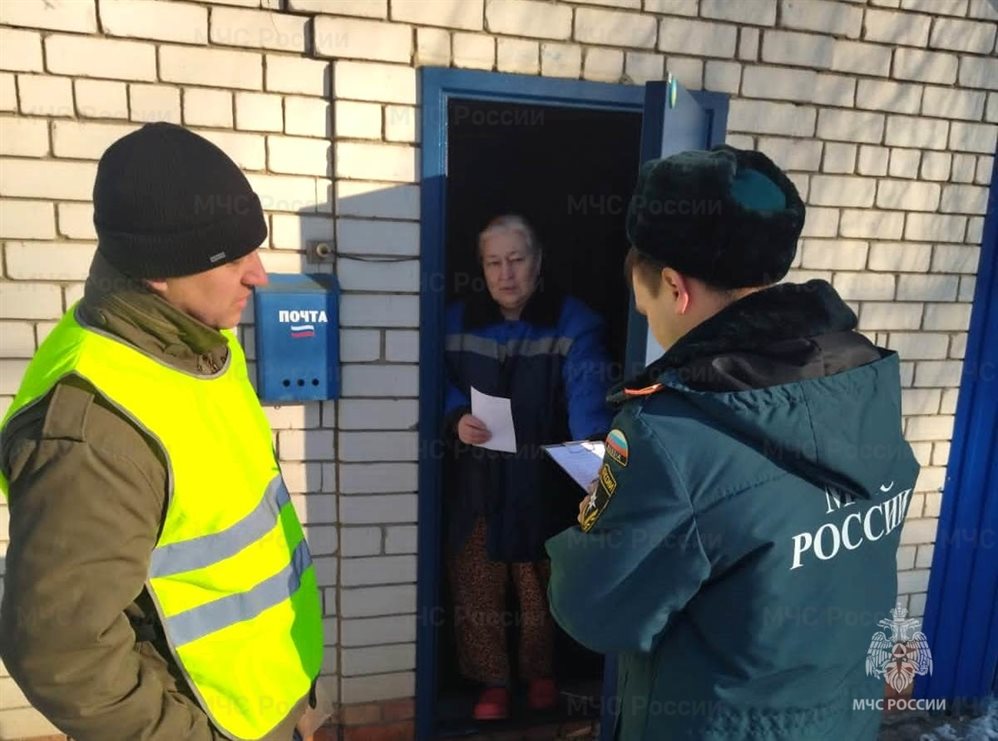 Рейды по предотвращению пожаров прошли в трех районах Ульяновска