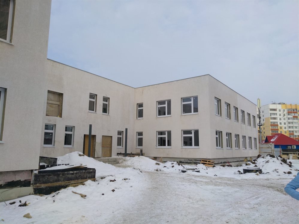 Детский сад на Шигаева достроят к середине лета