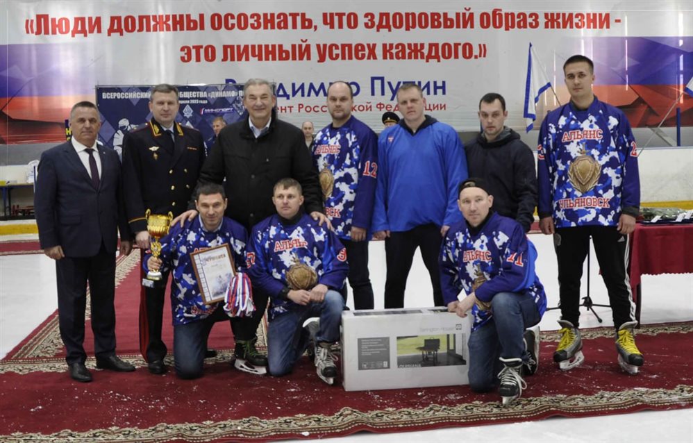 В Ульяновской области завершился всероссийский турнир по хоккею с шайбой