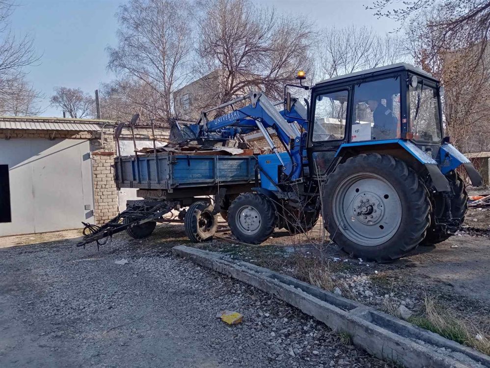 В Ульяновске районным администрациям для вывоза мусора выделили дополнительную технику