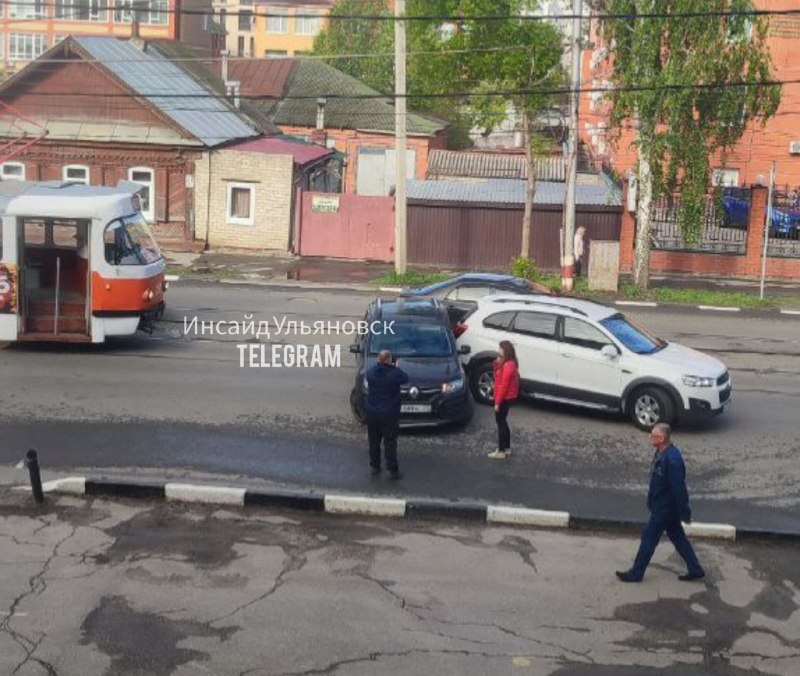 На улице Радищева возобновили движение трамваев