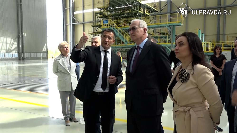 В Ульяновск приехал президент российского союза промышленников и предпринимателей Александр Шохин