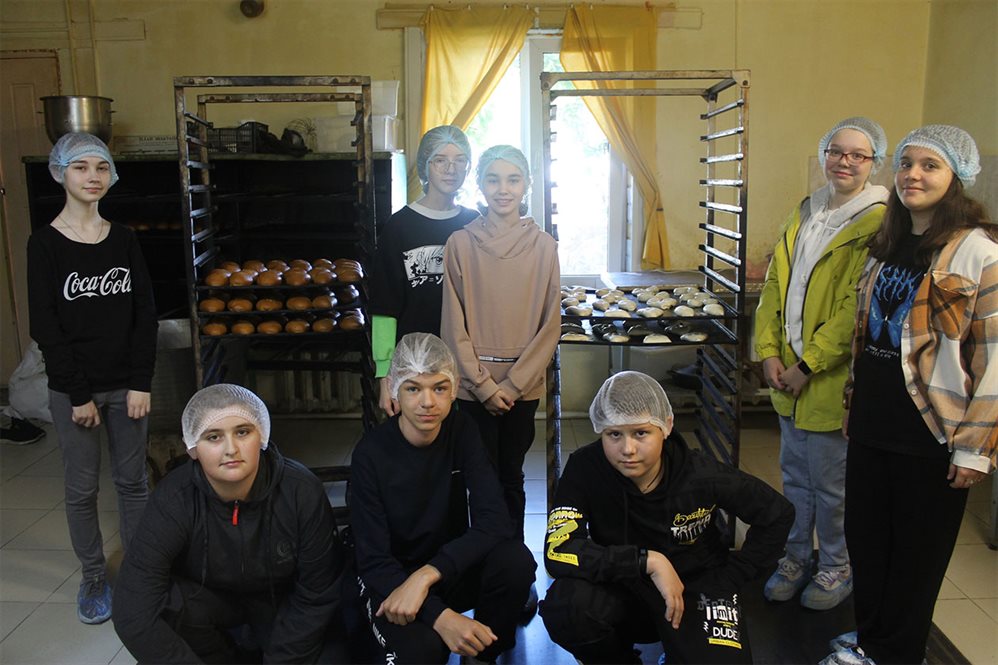 Школьникам из Ульяновской области показали, почему важно ценить труд пекаря