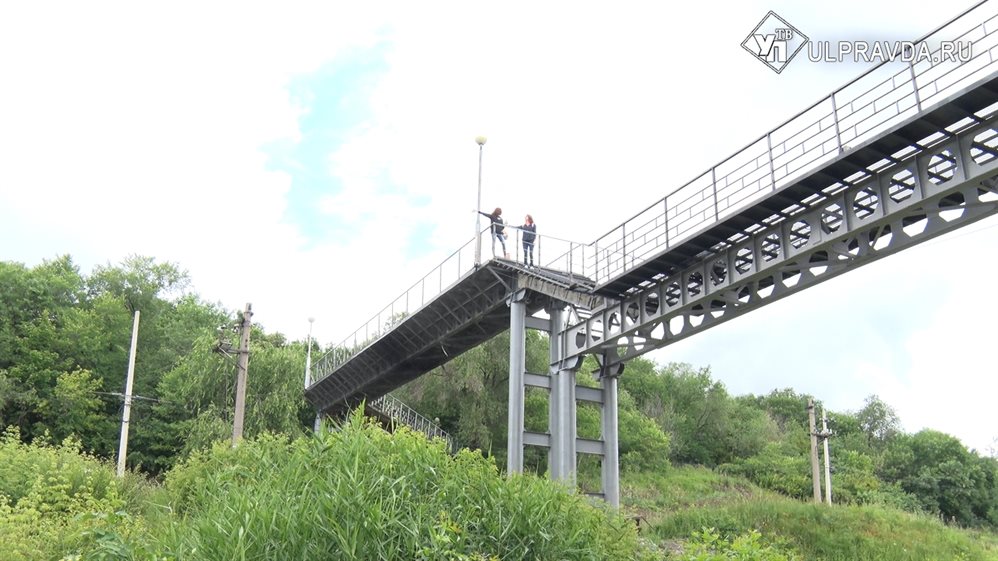 В Ульяновске отремонтировали мост к речпорту и пляжу