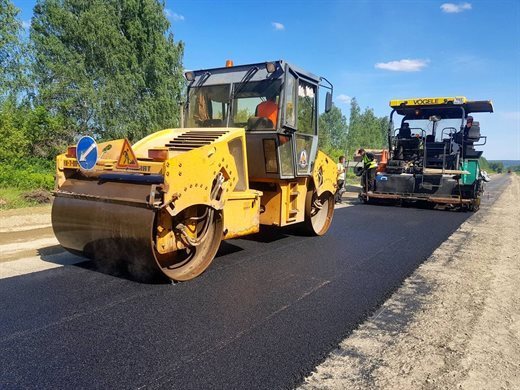 В Ульяновской области годовой план по ремонту дорог выполнен на 84%