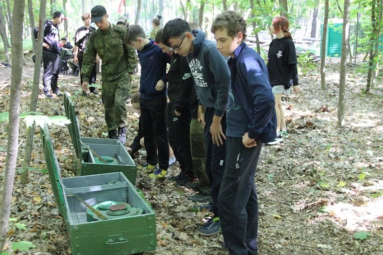 В Ульяновской области открылся военно-патриотический лагерь