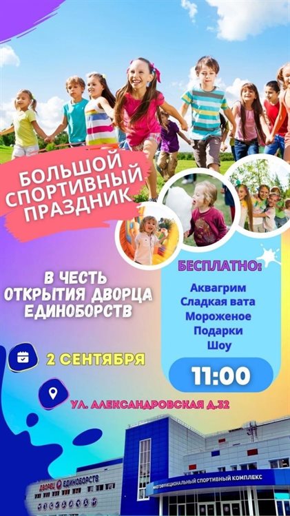 Ульяновцев зовут на праздник в честь открытия Дворца единоборств