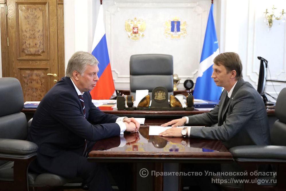 Алексей Русских обсудил с новым главой Новоспасского района направления развития экономики